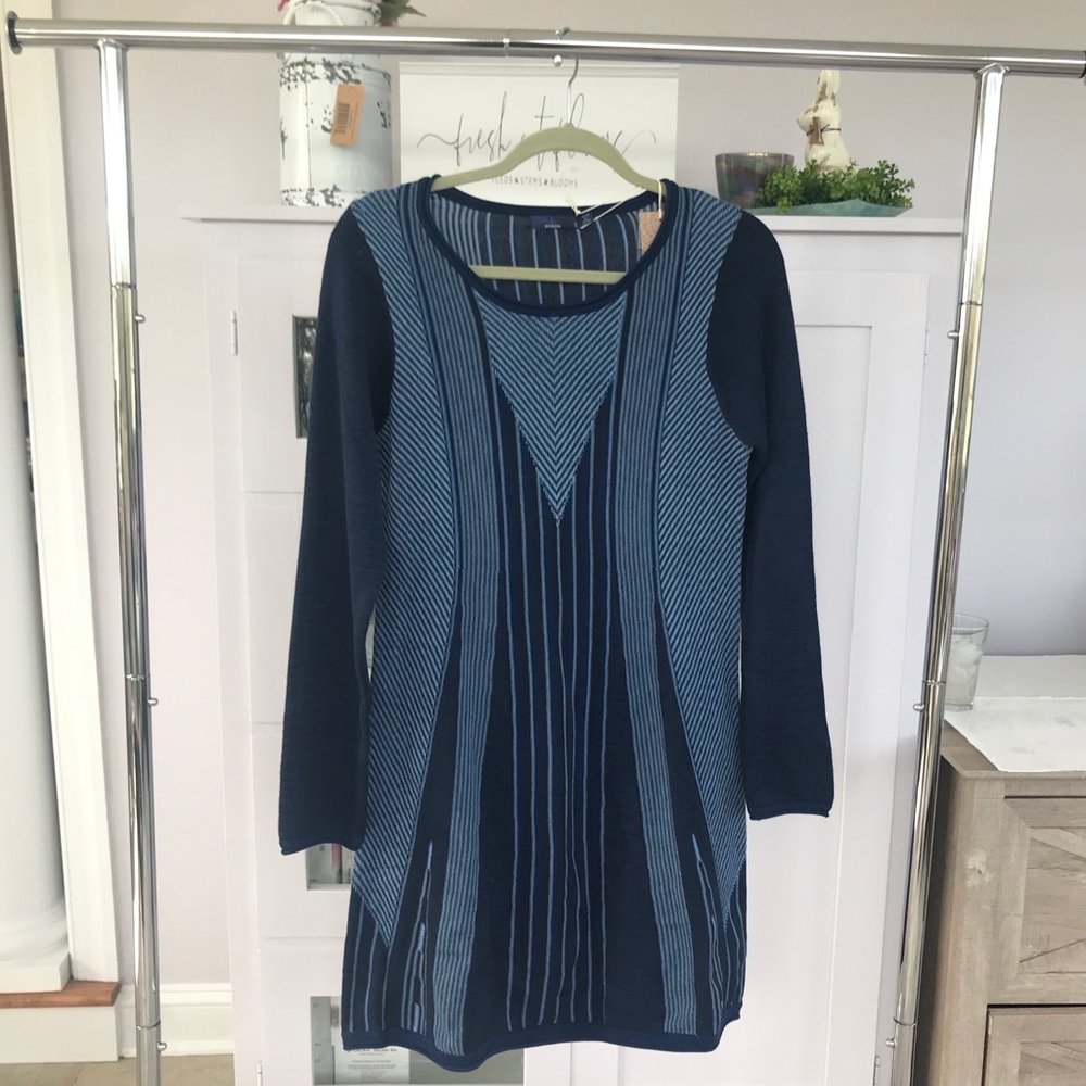 Prana Dark Cobalt Whitley Dress Size S